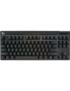 Tastatură Logitech G Pro X TKL, Cu fir / Fără fir, Negru