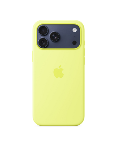 Husă Apple iPhone 17 Pro Max Silicone Case with MagSafe, Neon Yellow
