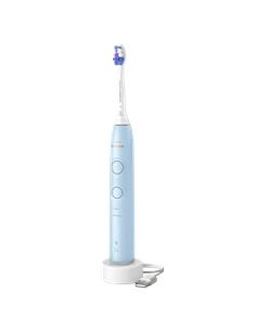 Электрическая звуковая зубная щетка Philips HX7406/01, Голубой