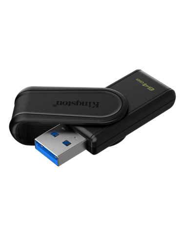 Memorie USB Kingston DataTraveler Exodia S, 64GB, Negru