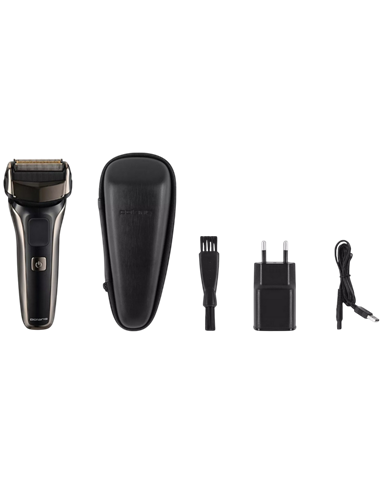 Aparat de ras electric Polaris PMF1013RC, Oțel Inoxidabil | Negru