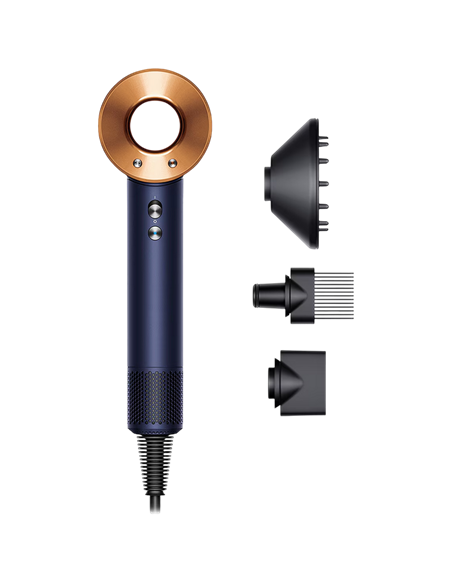 Uscător de păr Dyson HD07, 1600W, Prussian Blue | Rich Copper