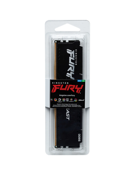 Memorie RAM Kingston FURY Beast, DDR5 SDRAM, 5600 MHz, 8GB, KF556C40BB-8