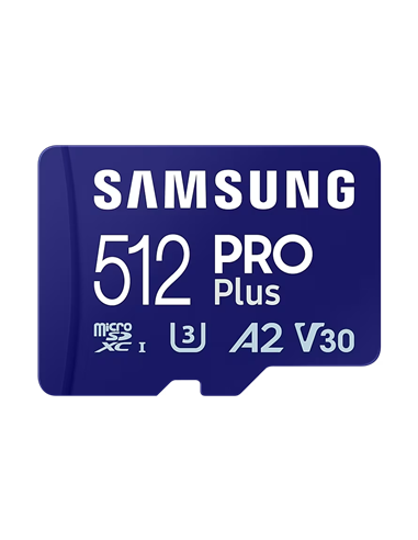 Карта памяти Samsung PRO Plus MicroSD, 512Гб (MB-MD512SA/KR)