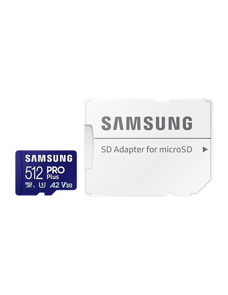Карта памяти Samsung PRO Plus MicroSD, 512Гб (MB-MD512SA/KR)