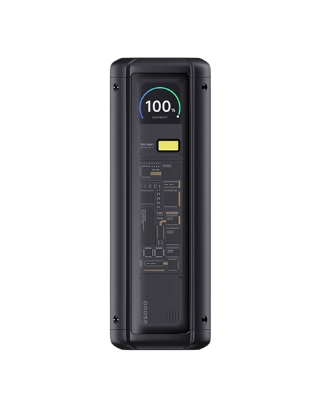Портативное зарядное устройство Xiaomi 212W HyperCharge, 25000мА·ч, Черный