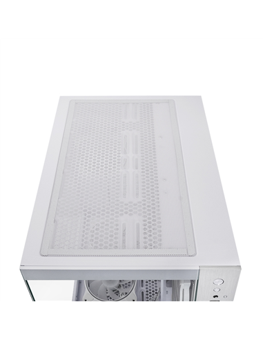 Компьютерный корпус Chieftec Visio, Midi-Tower, Без блока питания, Белый