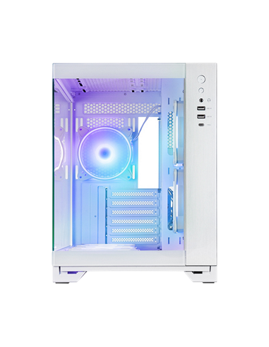 Компьютерный корпус Chieftec Visio, Midi-Tower, Без блока питания, Белый