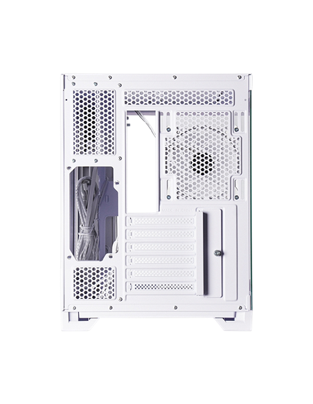 Carcasă PC Chieftec Visio, Midi-Tower, Fără PSU, Alb