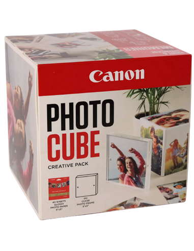 Hârtie fotografică Canon PP-201, 5X5", Photo Cube, 13x13 cm