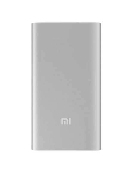 Портативное зарядное устройство Xiaomi Power Bank 2, 5000мА·ч, Серебристый