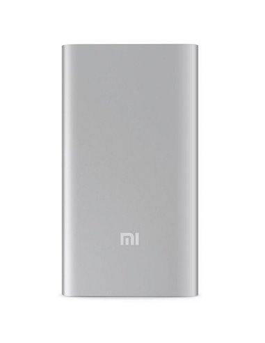 Портативное зарядное устройство Xiaomi Power Bank 2, 5000мА·ч, Серебристый