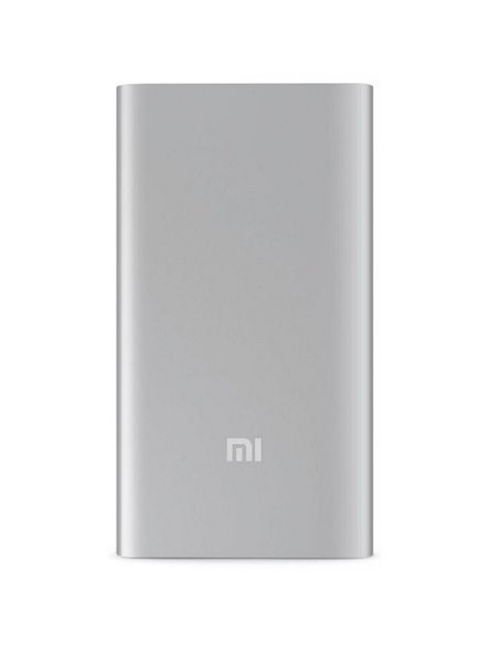 Портативное зарядное устройство Xiaomi Power Bank 2, 5000мА·ч, Серебристый