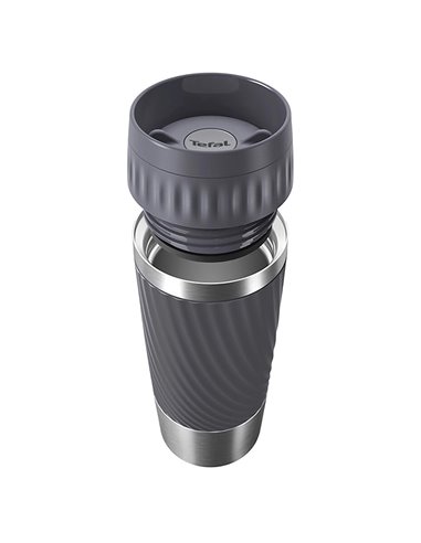 Термокружка Tefal Easy Twist, 0,36л, Grey