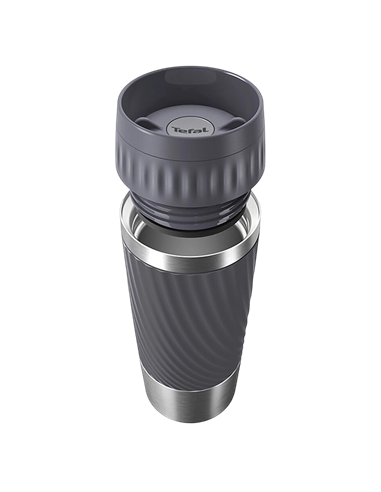 Термокружка Tefal Easy Twist, 0,36л, Grey