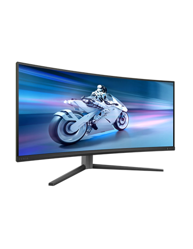 34" Monitor Gaming Philips 34M2C6500, QD OLED 3440x1440 WQHD, Negru