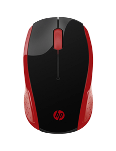 Мышь HP 200 Empress, Красный | Черный