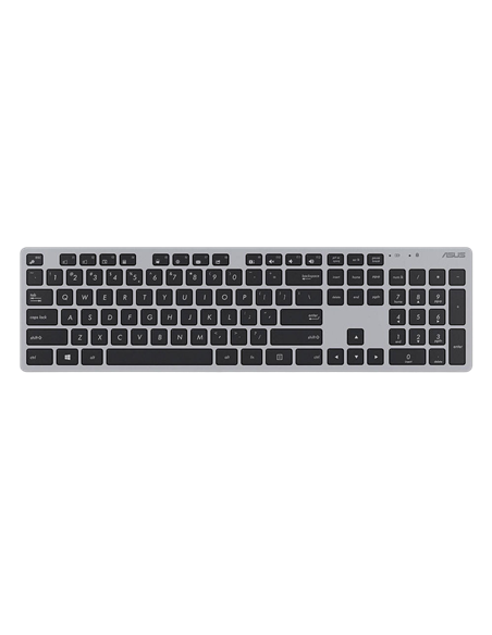 Клавиатура и мышь ASUS W5000, Беспроводное, Серый