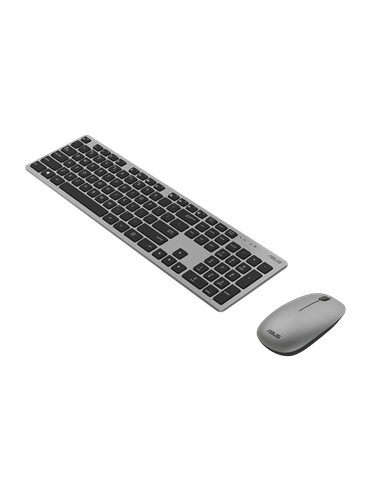 Клавиатура и мышь ASUS W5000, Беспроводное, Серый