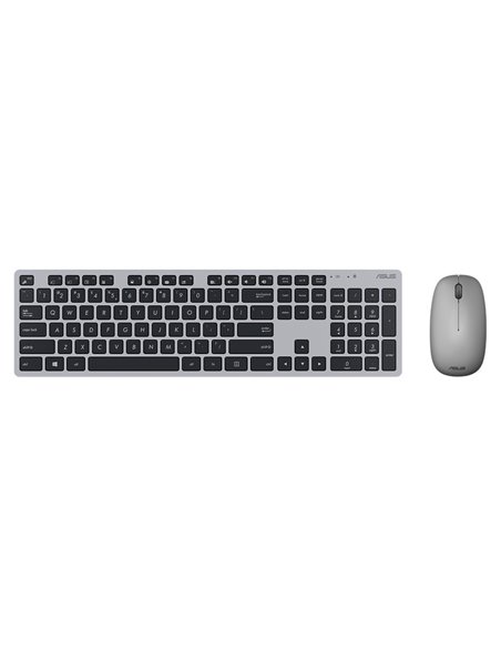 Клавиатура и мышь ASUS W5000, Беспроводное, Серый