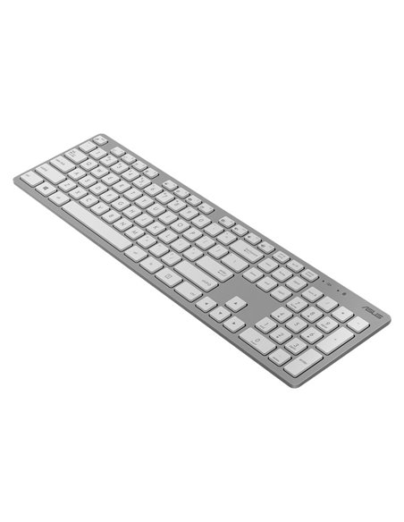 Set Tastatură + Mouse ASUS W5000, Fără fir, Alb