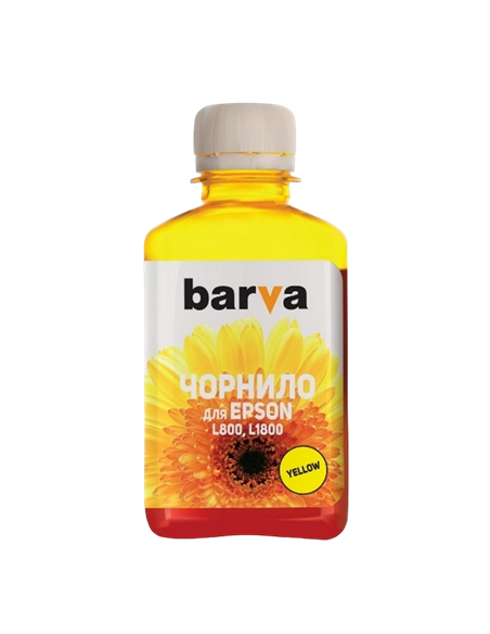 Контейнер с чернилами Barva PN-EL800N, 180мл, Желтый