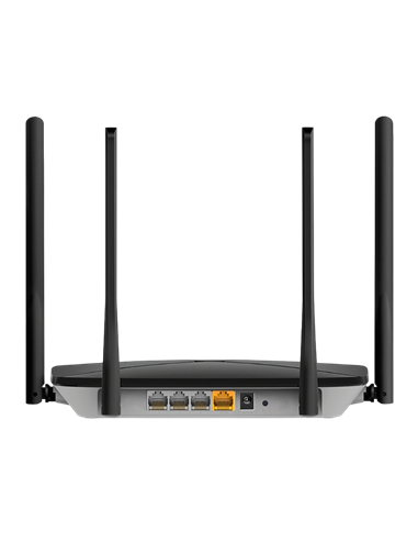 Беспроводной маршрутизатор MERCUSYS AC12G, Чёрный