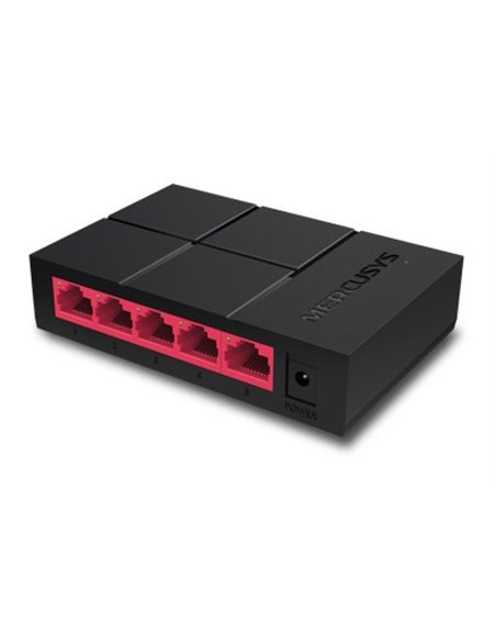 Switch de rețea MERCUSYS MS105G, 5x 10/100/1000 Mbps