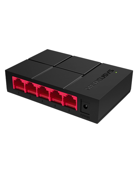 Switch de rețea MERCUSYS MS105G, 5x 10/100/1000 Mbps