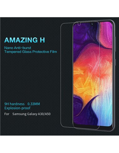 Sticlă de protecție Nillkin Galaxy A20/A30/A50/M30s - Tempered Glass, Transparent