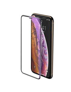 Защитное стекло Cellularline Tempered Glass for iPhone X/XS/11 Pro, Чёрный