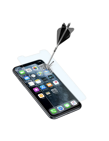 Защитное стекло Cellularline Tempered Glass for iPhone 11 Pro Max/ XS Max, Чёрный