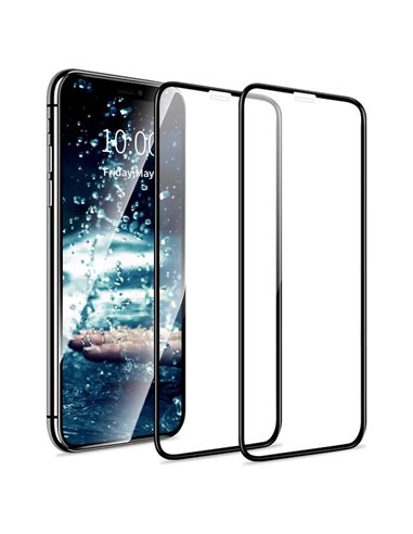 Sticlă de protecție Cellularline Tempered Glass for iPhone 11 Pro Max/ XS Max, Negru