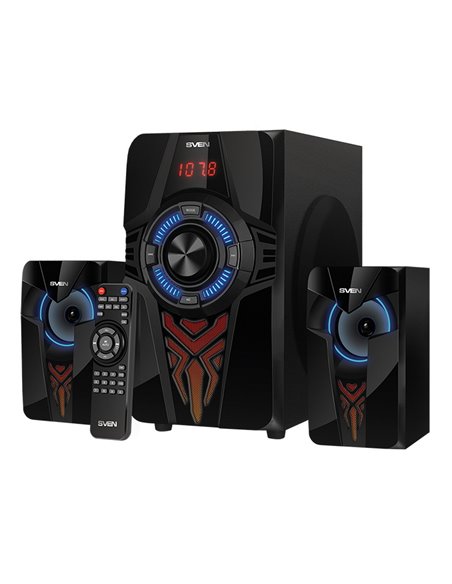 Компьютерные колонки 2.1 SVEN MS-2070, Чёрный
