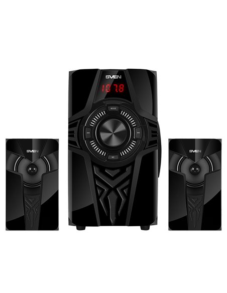 Компьютерные колонки 2.1 SVEN MS-2070, Чёрный