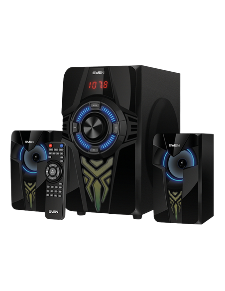 Компьютерные колонки 2.1 SVEN MS-2070, Чёрный