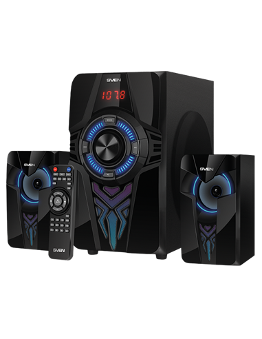 Компьютерные колонки 2.1 SVEN MS-2070, Чёрный