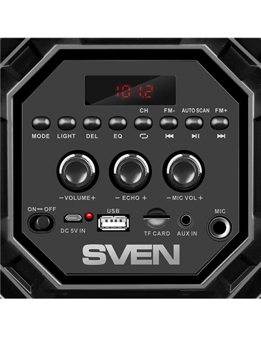Boxă portabilă SVEN PS-550, Negru
