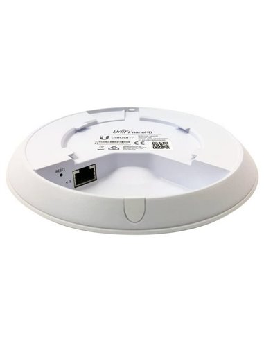 Punct de acces fără fir Ubiquiti nanoHD, 300 Mbps, 1733 Mbps, Alb