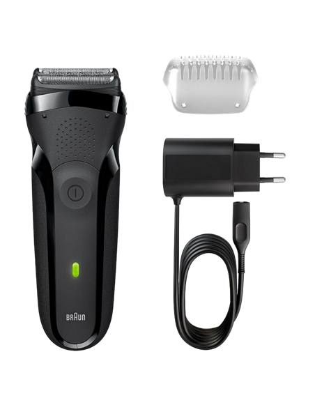Электробритва мужская BRAUN Series 3 300s, Чёрный