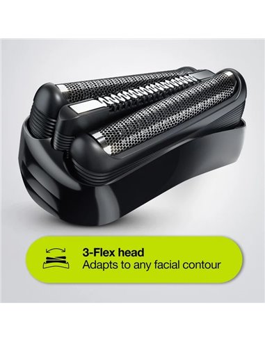 Электробритва мужская BRAUN Series 3 300s, Чёрный
