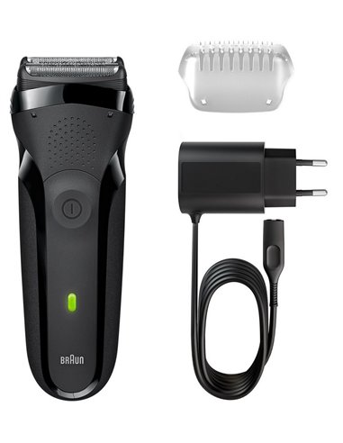 Электробритва мужская BRAUN Series 3 300s, Чёрный