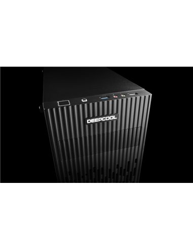 Компьютерный корпус Deepcool MATREXX 30, Mini-Tower, Без блока питания, Чёрный