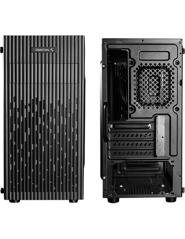 Компьютерный корпус Deepcool MATREXX 30, Mini-Tower, Без блока питания, Чёрный