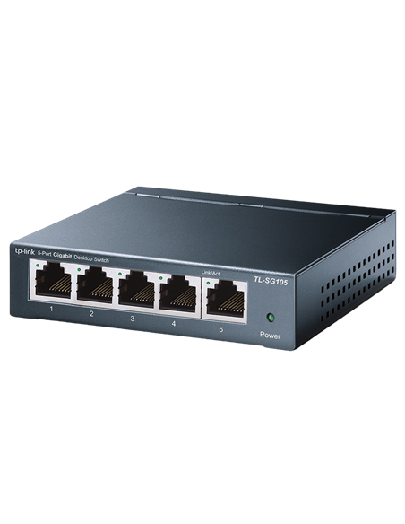 Сетевой коммутатор TP-LINK LS105G, 5x 10/100/1000 Мбит/с