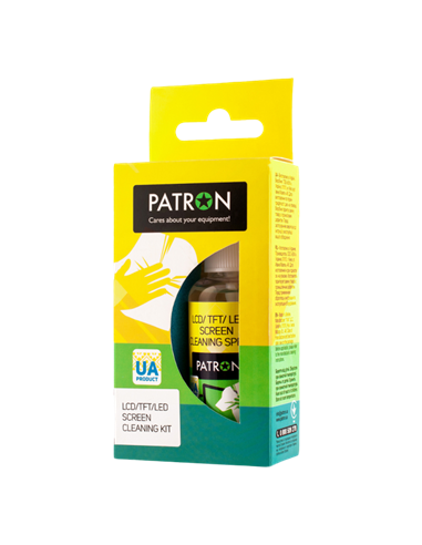 Набор для очистки Patron F3-015, для ЖК/Светодиодных экранов