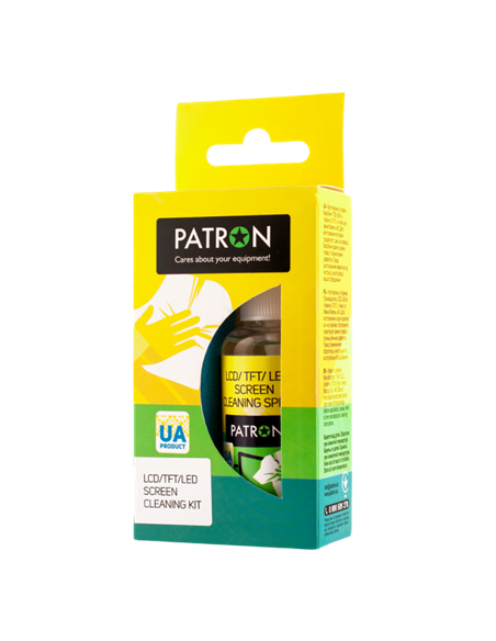 Набор для очистки Patron F3-015, для ЖК/Светодиодных экранов
