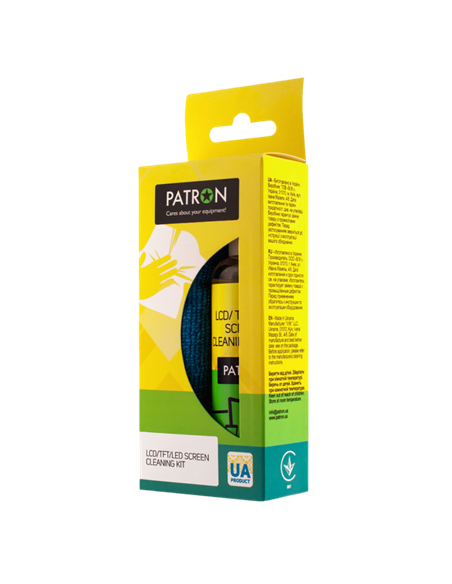 Набор для очистки Patron F3-017, для ЖК/Светодиодных экранов