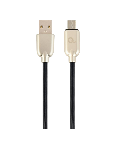 Cablu încărcare și sincronizare Cablexpert CC-USB2R-AMmBM-1M, USB Type-A/micro-USB, 1m, Negru