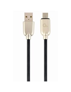 Cablu încărcare și sincronizare Cablexpert CC-USB2R-AMmBM-1M, USB Type-A/micro-USB, 1m, Negru 2